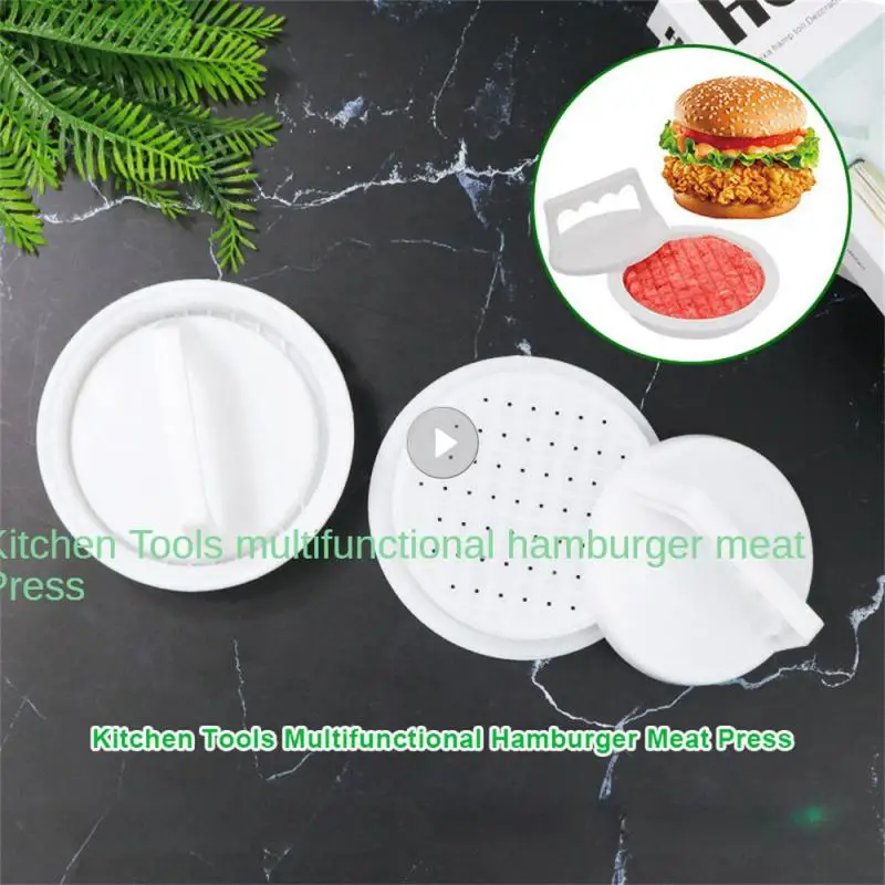 Meatloaf Molds Portable Cooking Tools Barbecue Pressed Into Rice Balls Meat Tools Burger Press Ease Of Use Bbq Accessories Round