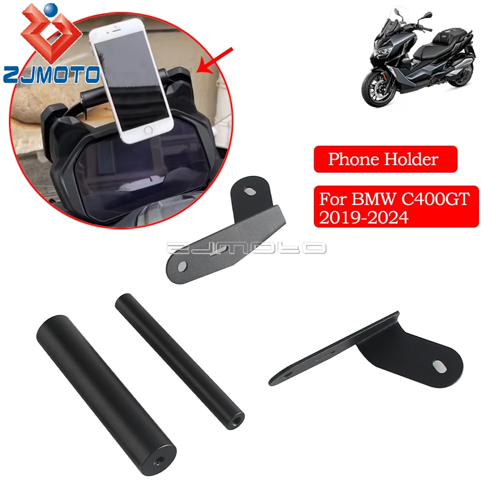 

Motorcycle Accessories GPS Phone Navigation Mount Bracket Holder Stand Support or BMW C 400 GT C 400GT C400 GT C400GT 2019-2024