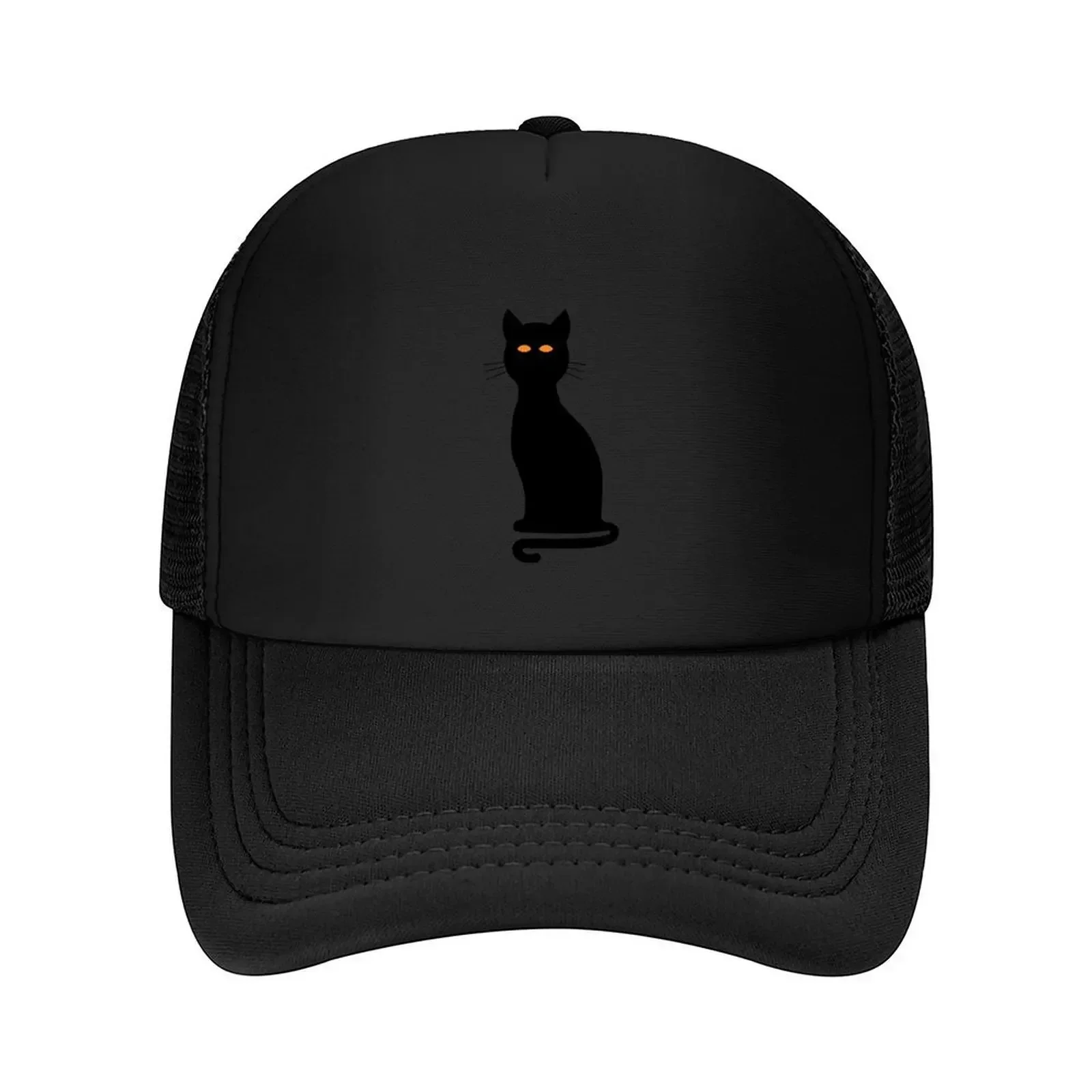 novo-bone-de-beisebol-gato-preto-com-olhos-laranja-brilhantes-bone-de-sol-para-aniversario-bone-de-pesca-para-mulheres-e-homens-2026