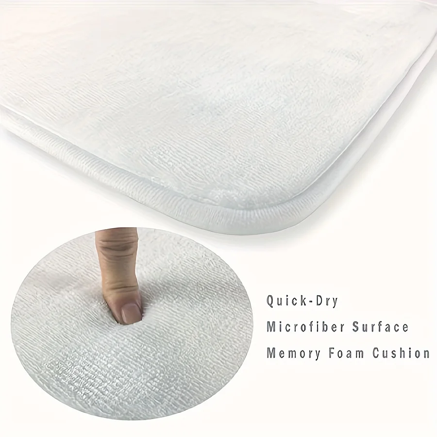 Add a Pop of Color to Your Home with this Creative Dollar Pattern FloorMat!,Bathroom decorations
