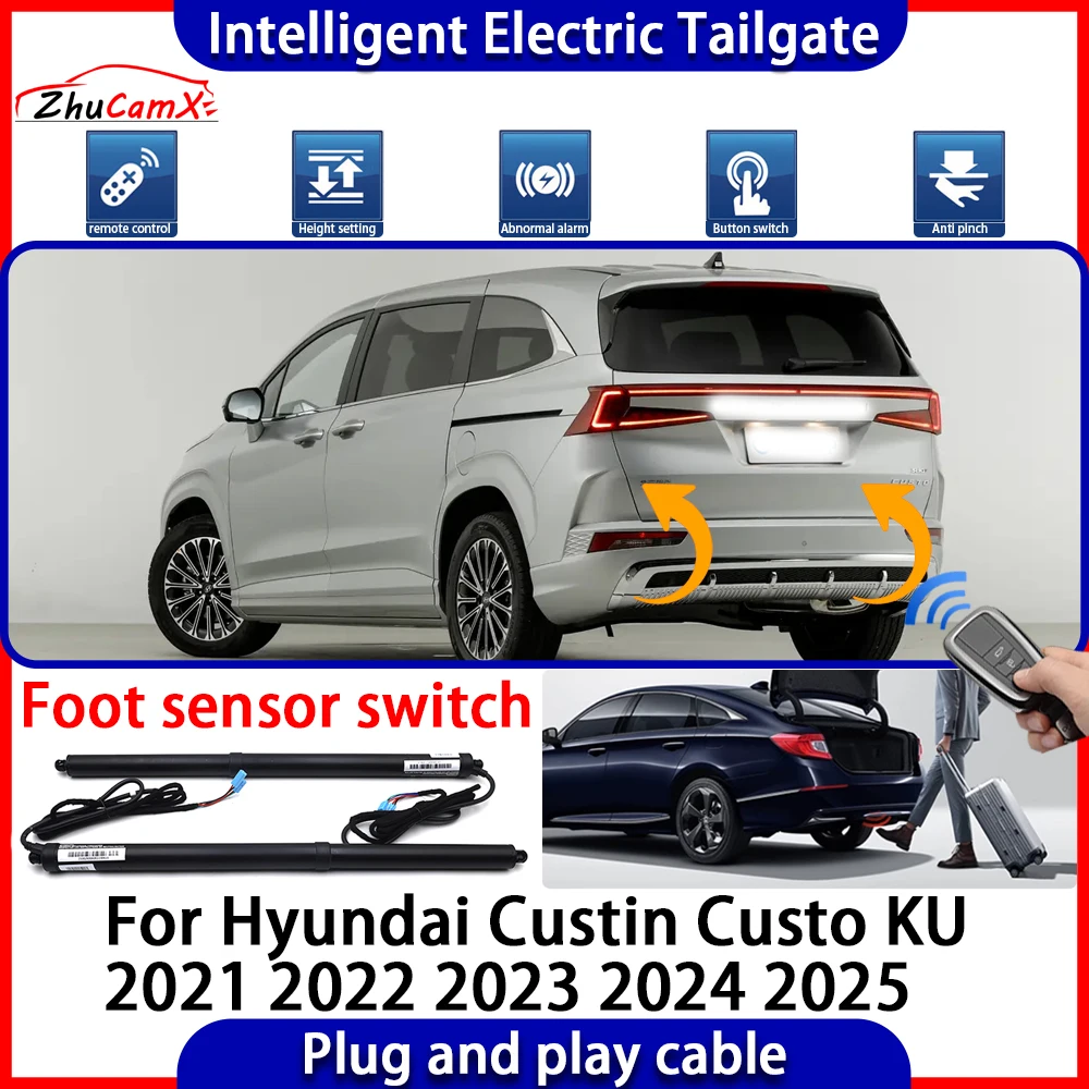 Automatic Lifting kit Trunk Intelligent Electric Tail Gate Lift Tailgate for Hyundai Custin Custo KU 2021 2022 2023 2024 2025