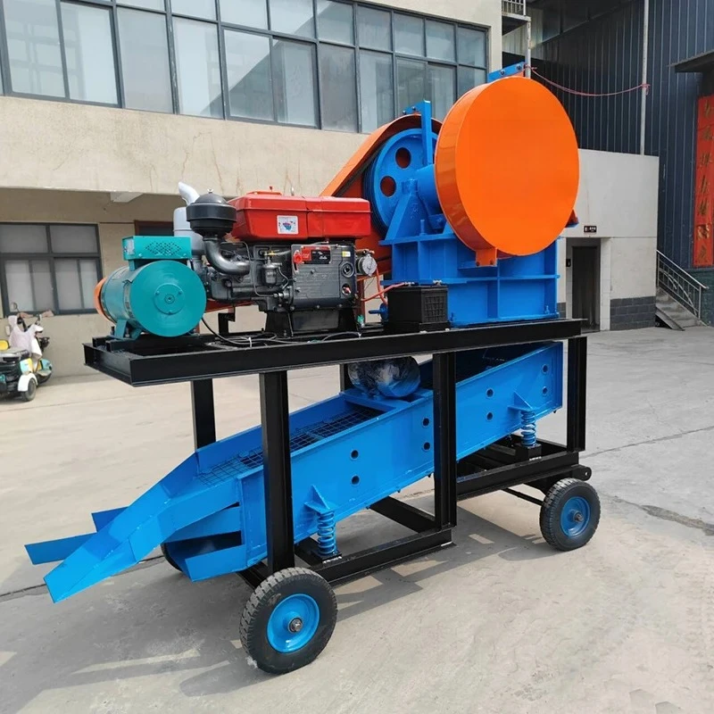 

Wholesale Customization Mining Pe250*400 Stone Crushing Machinery Small Mobile Rock Jaw Crusher