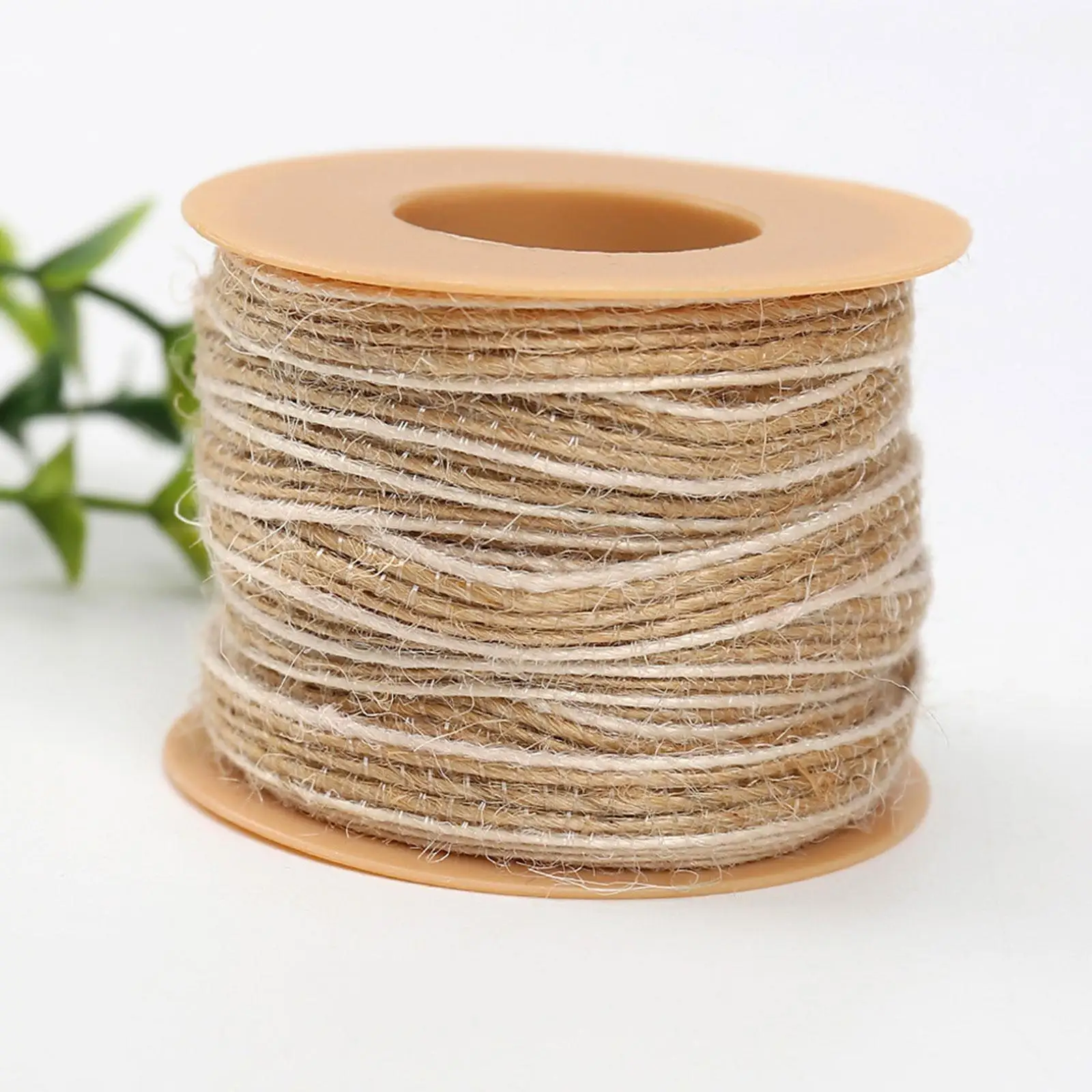 5mm Jute Rope Parcel Handcraft Artwork Wrapping Hemp Decorative Twine Rope for Wedding