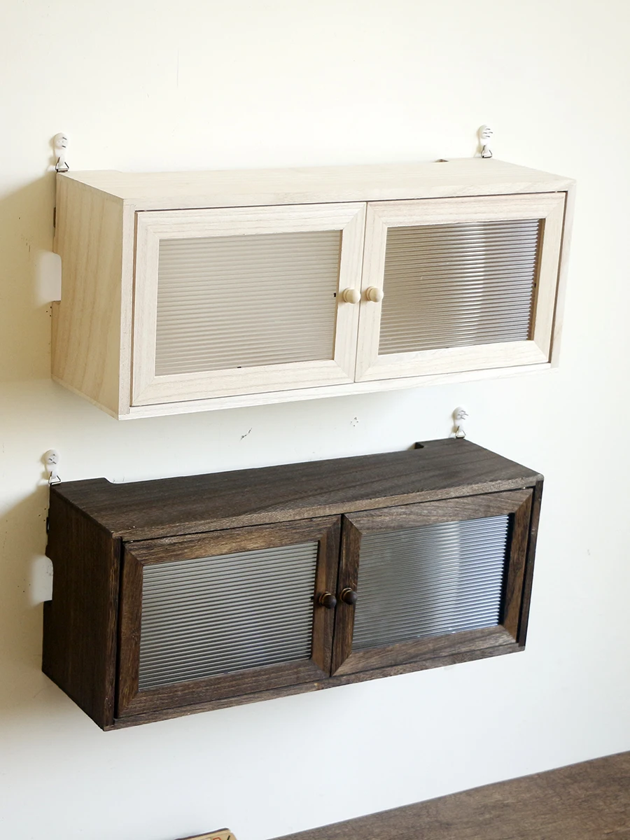  Wood Wall-Mounted Decorative Box Wifi Router Optical apult Placement Stand No Punching Broadband Set-Top Box