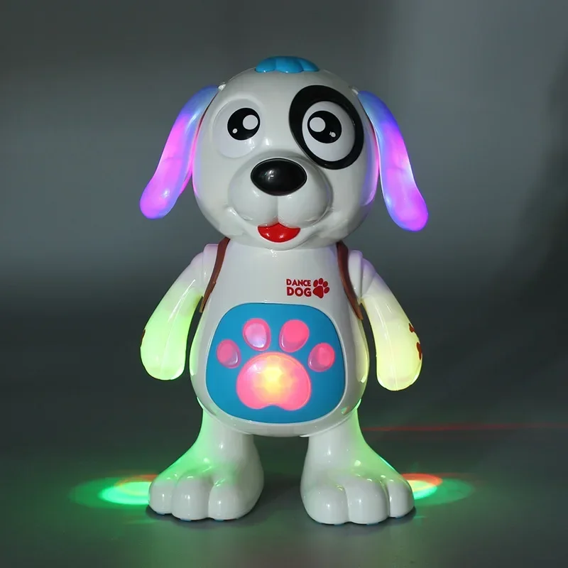 Robots electrónicos para mascotas, juguete para perros, música, baile, paseo, animales bonitos, bebé de 2, 3 y 4 años