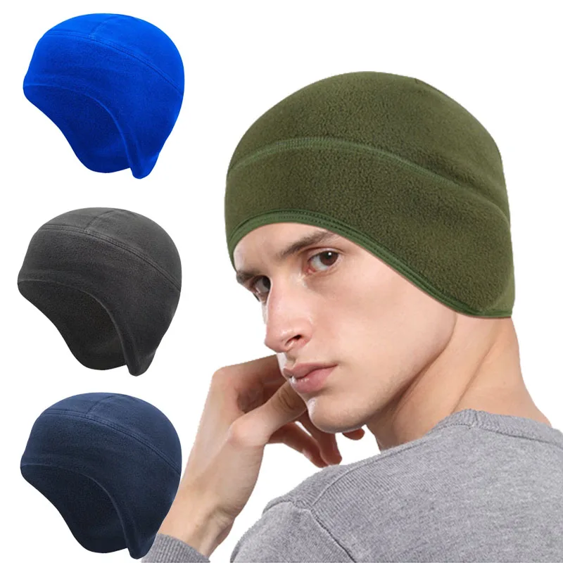 Winter Hat Warm Running Sports Hat Stretchy Soft Fitness Warm Earmuffs Snowboard Hiking Cycling Ski Windproof Hat Men Women