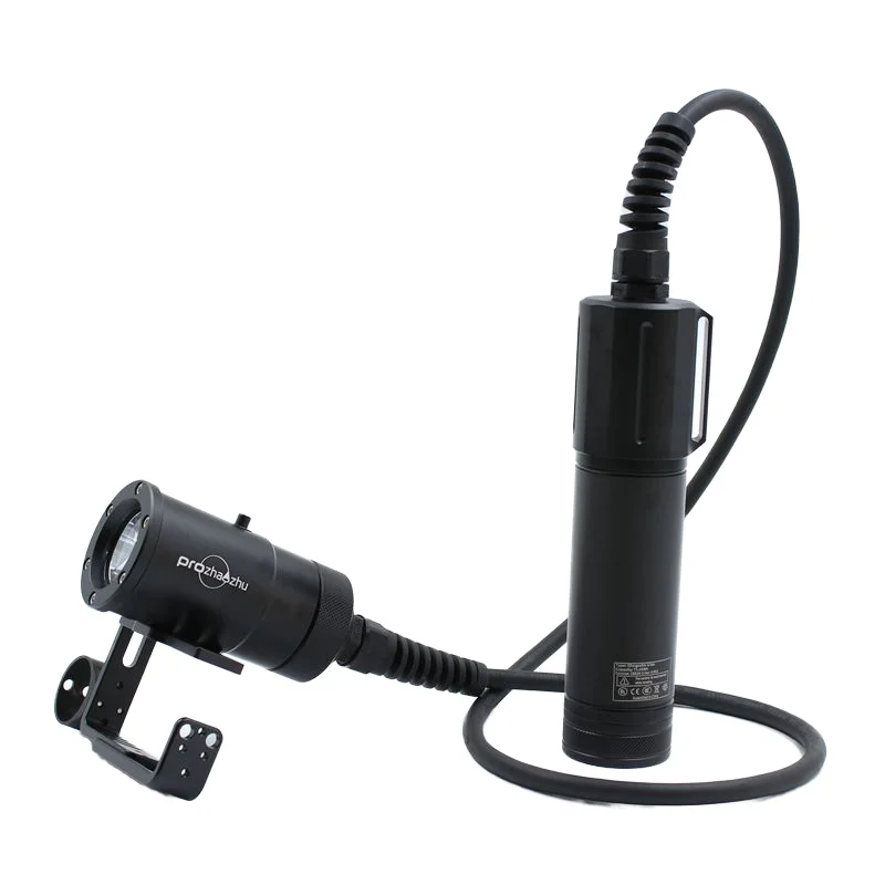 

XHP70 4000 Lumen IP68 Rechargeable Underwater Diving Lamp Goodman Handle with 150M Range Waterproof Diving Canister Light