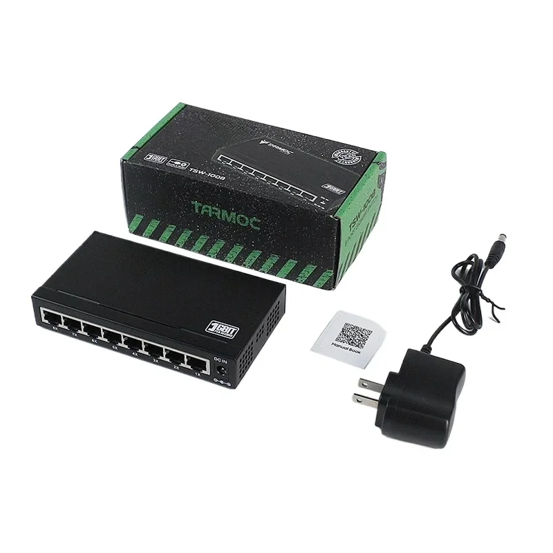 

TSW-1008 Gigabit 8-port Ethernet switch high-speed long-distance transmission