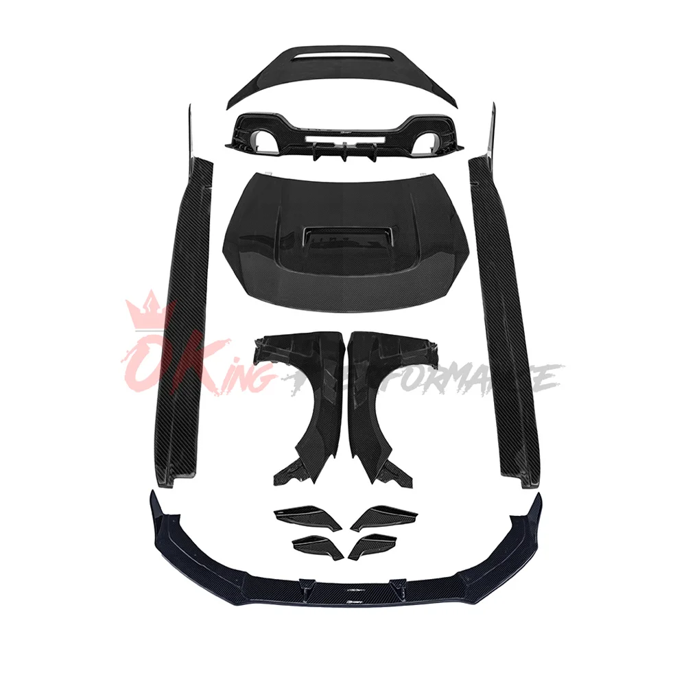 

Переднее крыло из сухого углеродного волокна в стиле CMST для Subaru BRZ ZD8 Toyota GR86 ZN8, комплект кузова