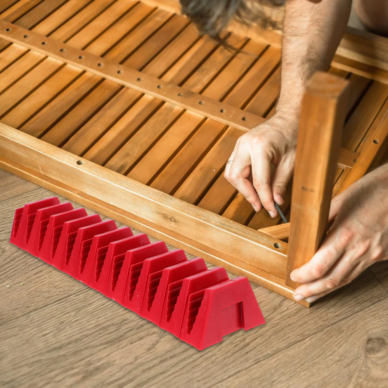 

12 Pcs Wrench Storage Rack Holder for Plastic Tool Garden Organizer Tray Bracket
