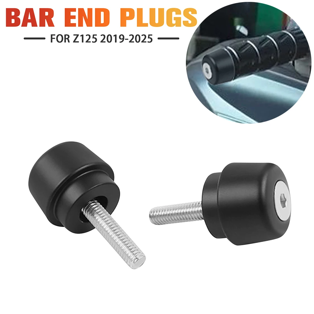 

Z125 Motorcycle Handlebar Grips Ends For Honda Z-125 Z 125 2019-2025 Handle Bar Grips Cap End Handle Plugs Cap Accessories