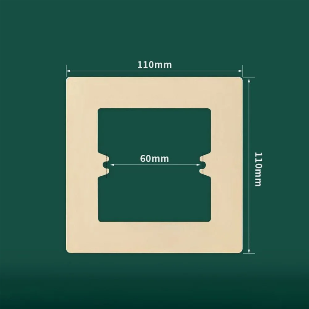 

Простая установка комплекта панели переключателей Панель розетки переключателя Прочное обновление Прочность и долговечность Стильная эстетика