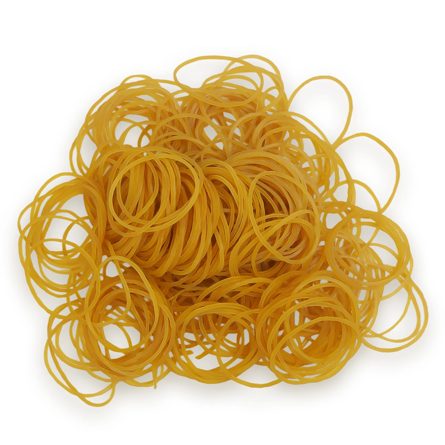 Stretchable Rubber Band Yellow O Rings Fasteners Bankpaper Bills Money Strong Rubber Elastic Bands Office School Home Supplies