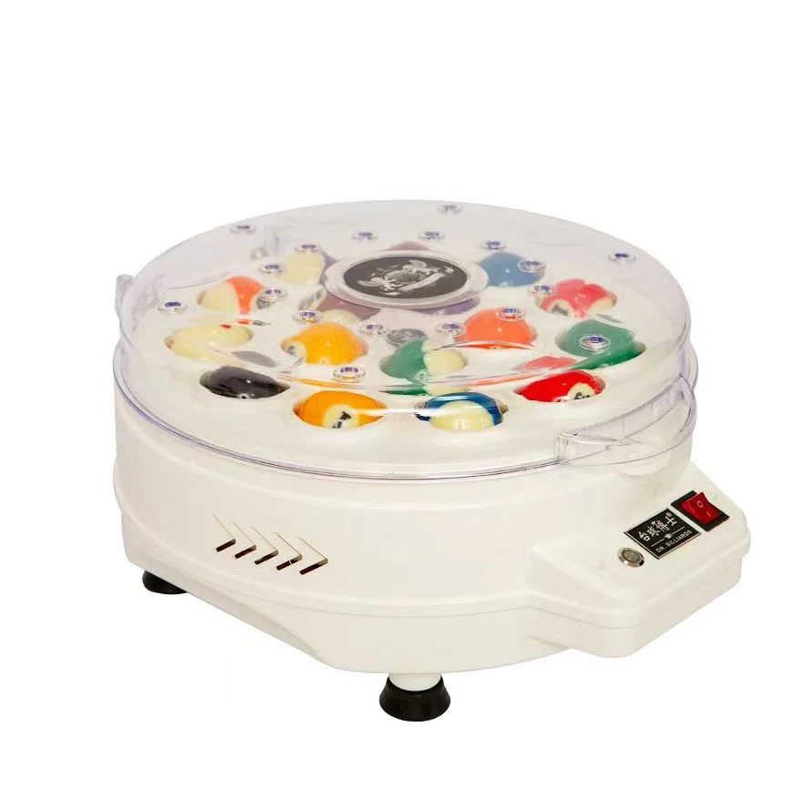 16 Pcs Nine Ball 22 Pcs Snooker 220v Automatic Billiard Ball Cleaner Machine