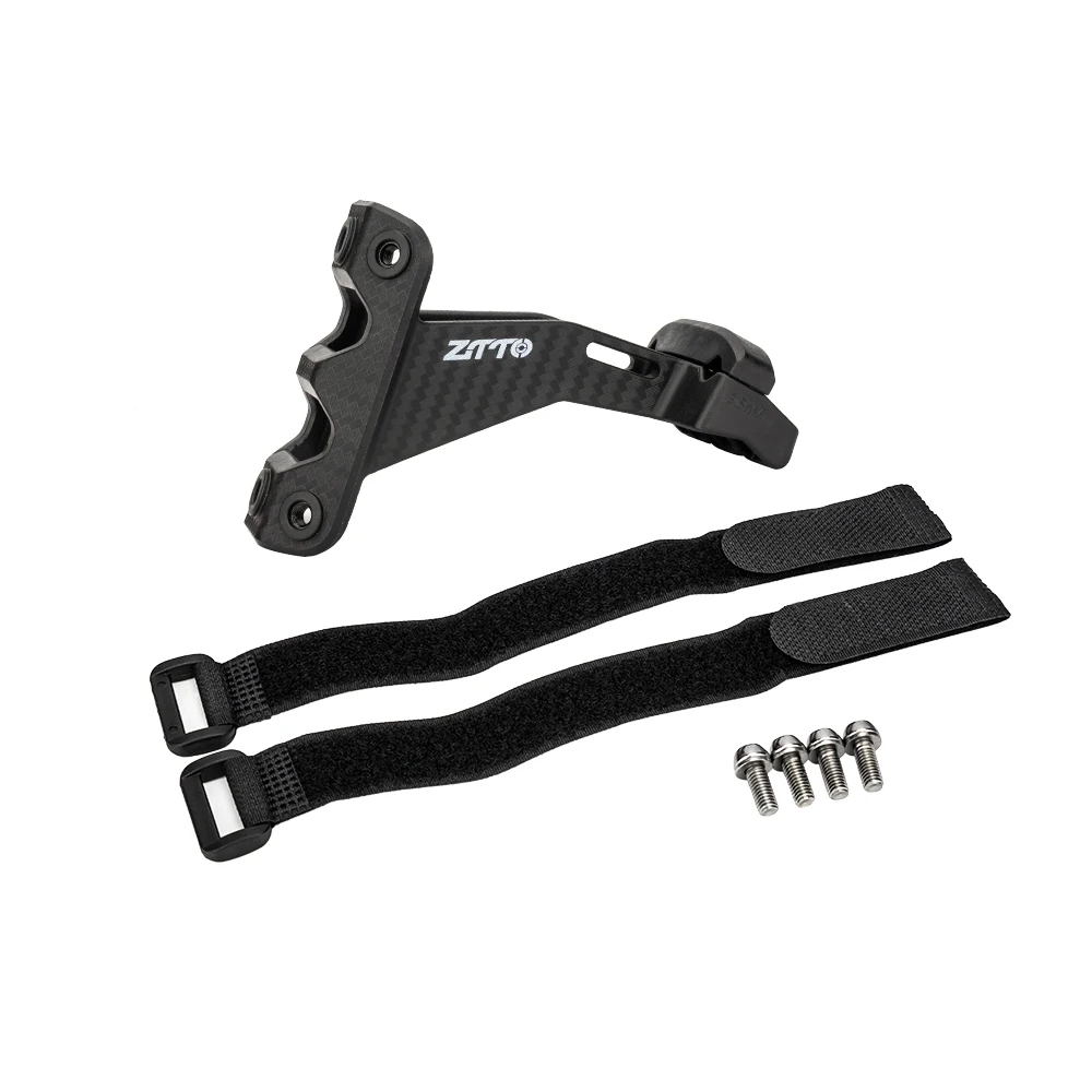 ZTTO-sillín de nailon para bicicleta, soporte para portabotellas doble, extensión con puntales ajustables para herramientas, accesorios, estante CR27