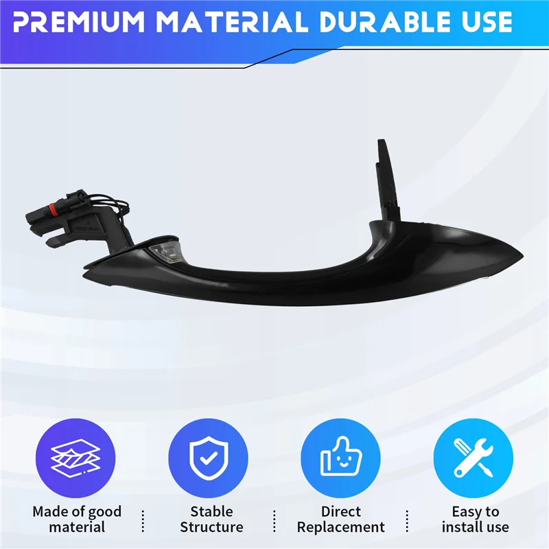 

Exterior Door Handles 51217231934 Front Rear Right Door Handle For BMW F07 F10 F11 F06 F12 F13 F01 F02 F03 F04 Front Right LHD