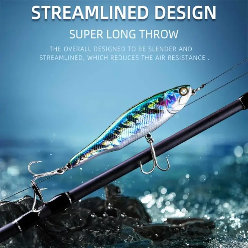 

K1KD Hard Baits for Trout 10cm 12.8g Topwater Pencil Popper Fishing Lures