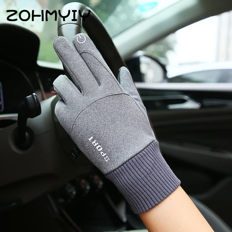 Winter Waterproof Men's Gloves Touchscreen Windproof Sports Fishing Driving Motorcycle Ski Non-slip Warm Cycling Women Gloves