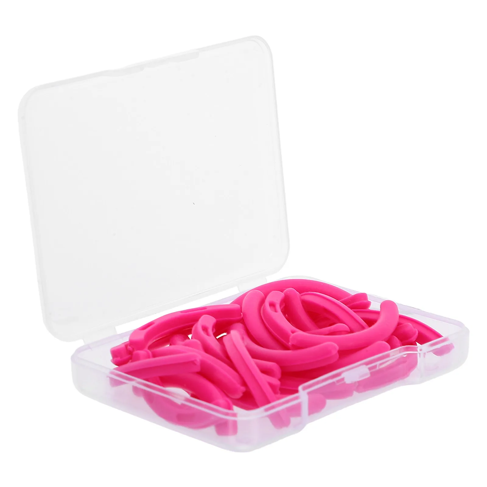 30Pcs Universal Eyelash Curler Rubber Pads Replacement Soft Elastic Lash Curler Refill Strips Cushion Refills for Daily Makeup