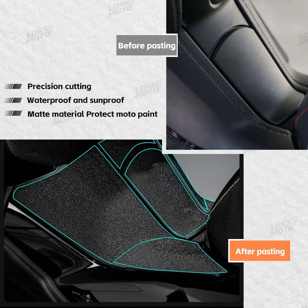 For Xmax 300 XMAX 300 x-max 300 2020-2022 Motorcycle Accessories Film Refitting Sticker Thick Frosted Full Body Protector Decal