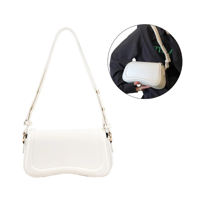 Contemporary PU Leather Crossbody Bag Compact and Handbag Shoulder Bags