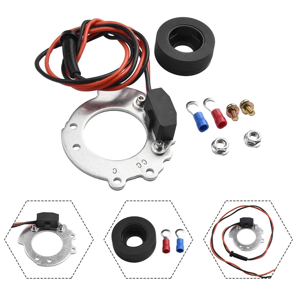 Experience More Power and Efficiency with this Electronic Ignition Conversion Kit for Ford Tractor 4 Cylinder!