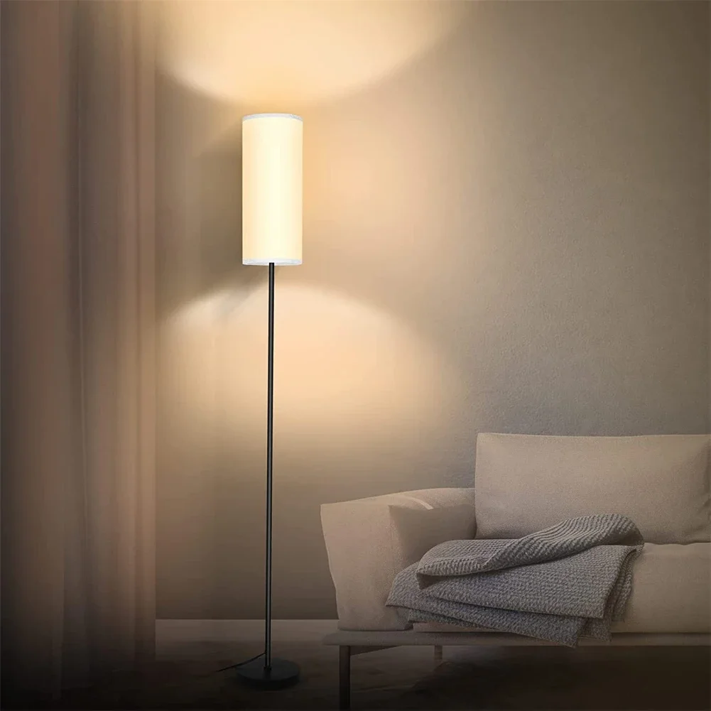 Lampy podłogowe LED E27 3-kolorowa żarówka Salon Sypialnia Lampka nocna Światło otoczenia Sofa Boczne lampki do czytania Dekoracja domu