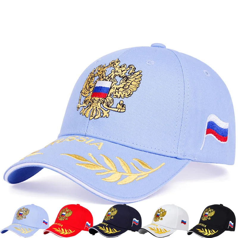 

Fashion Russian Flag Letters Embroidery Baseball Caps for Men's Women's Sports Visors Snapback Hat Women's Men's Sun Cap Gorras