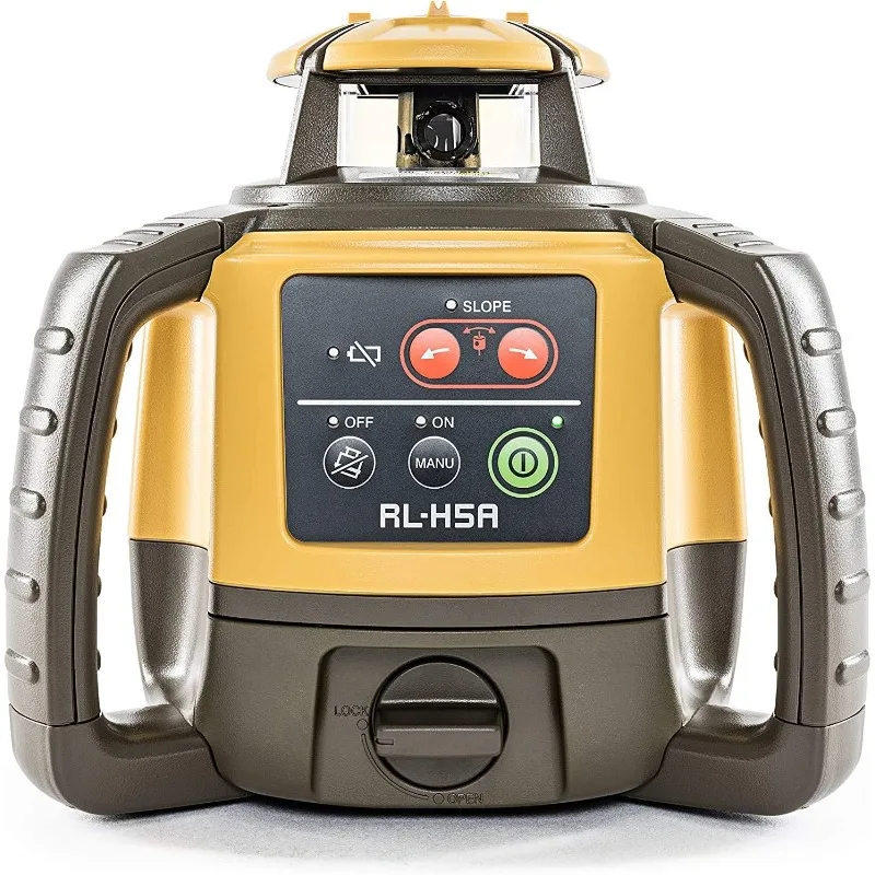 RL-H5A Self Leveling Horizontal Rotary Laser with Bonus EDEN Field Book, IP66 Rating Drop, Dust, Water Resistant