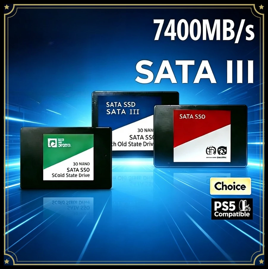 

Original SATA Portable External SSD Hard Drive 3 Interface High Speed Large Capacity Storage for Laptops Desktops Phones