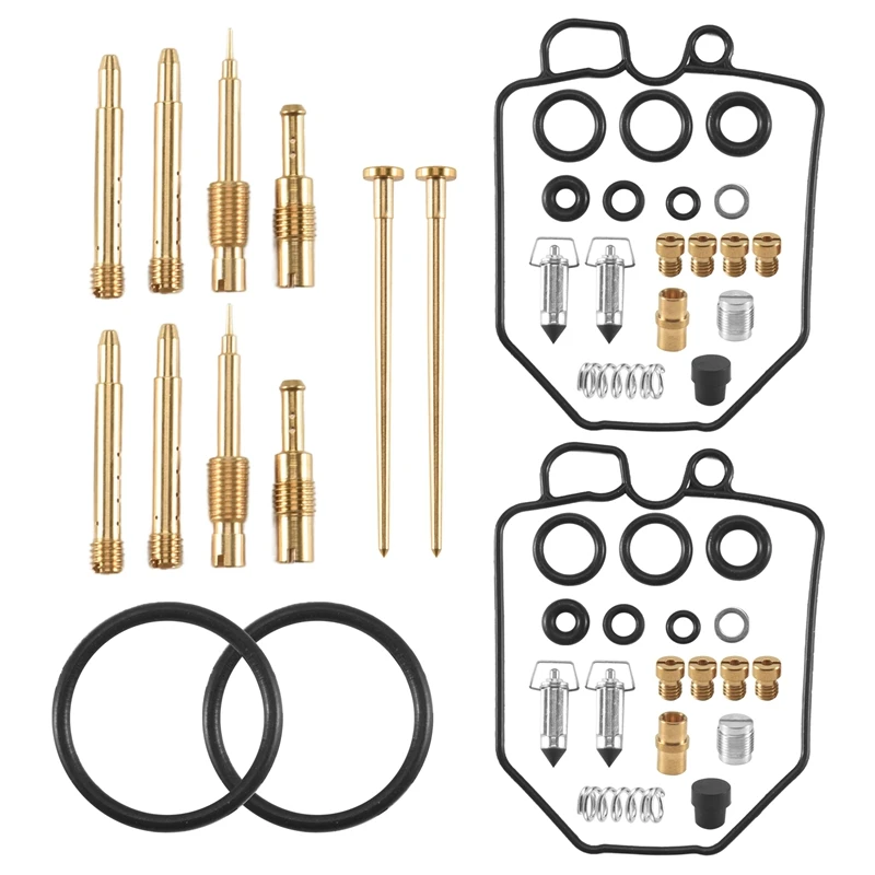 สําหรับ Honda Hawk 400 CB400T CB400 N 1980-81 ซ่อมคาร์บูเรเตอร์ Carb Rebuild Kit 2 ชุด G