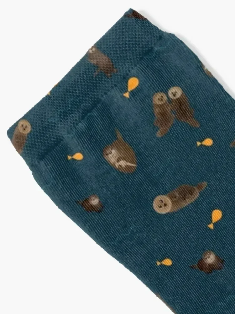 An Otterly Adorable Pattern Socks Men's custom luxury kids Socks For Man Women's
