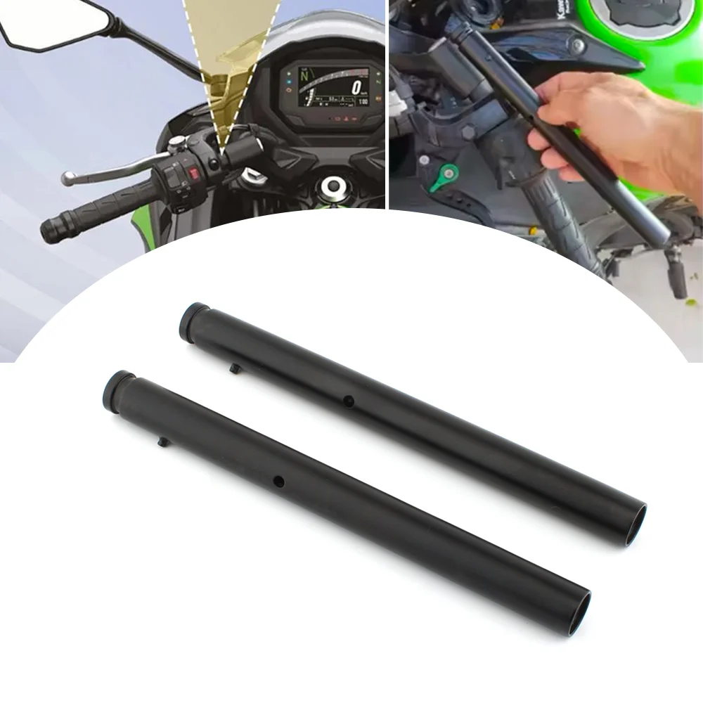 

Motorcycle Left right Handlebar Handle Steering Lever For Kawasaki Ninja 650 EX650 ABS KRT Edition 2019-2024