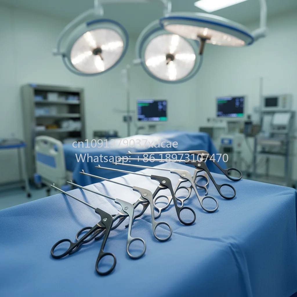 2026 New Camjoy J1008 Stainless Steel 2.2mm 90mm . Black Basket Punch Forceps For . Spinal Endoscopy