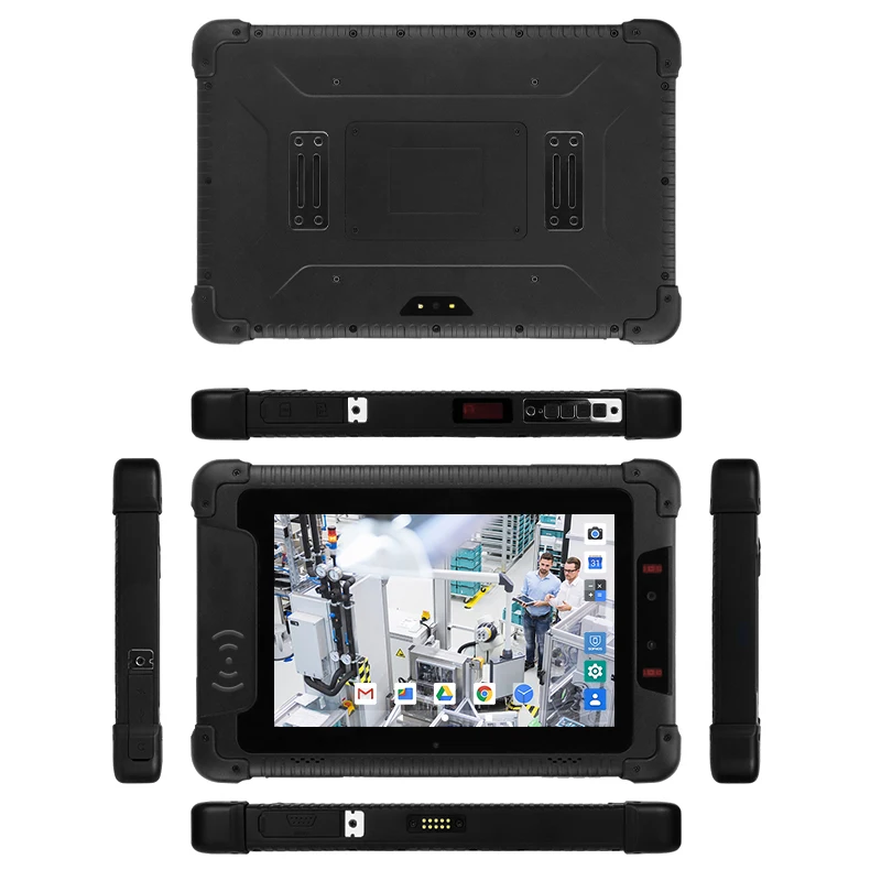 8-дюймовый 4G Водонепроницаемый планшет IP65 1280*800 Android 32GB NFC защищенный планшет