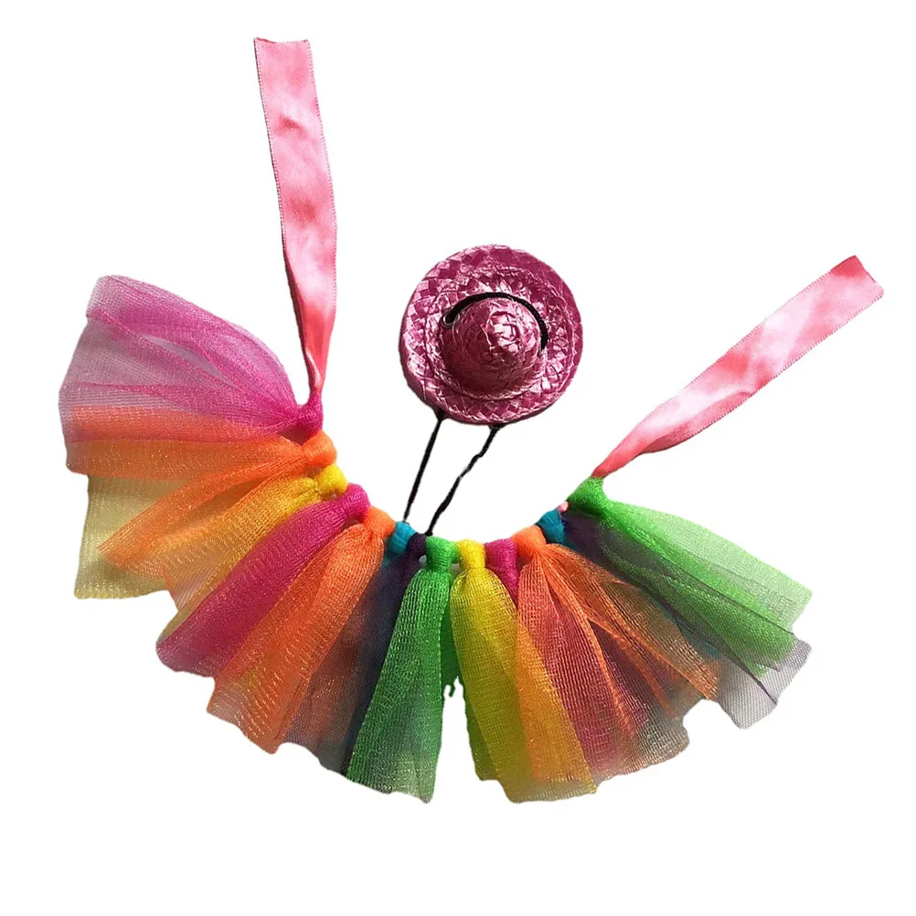 

1 set Decorative Chameleons Outfit Set Lizard Festival Costume Pet Clothes Accessories Small Pet Outfit Party Photo Props