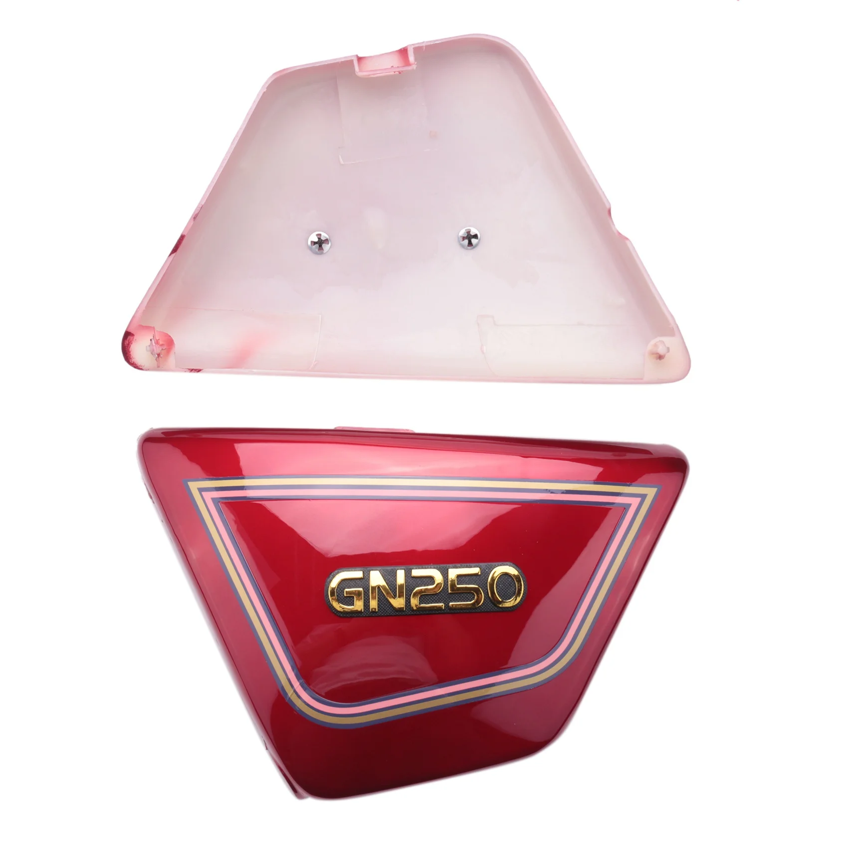 #79D Motorcycle side cover,1 Pair Right & Left Frame Covers Panels For Suzuki Motorcycle Red (red)