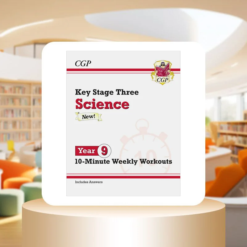 New KS3 Year 9 Science 10Minute Weekly Workouts Includes Answers CGP Team Coordination Group Publications 9781837741199 Book