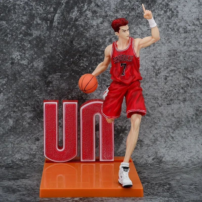 SLAM DUNK Figure Kaede Rukawa Sakuragi Hanamichi  Hisashi Mitsui 5pcs Collection Doll Action Figurines Gift Anime Kid Toy Kawaii