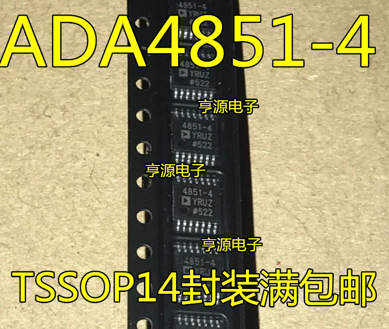 

10PCS/LOT New Original ADA4851-4YRUZ ADA4851-4 TSSOP-14