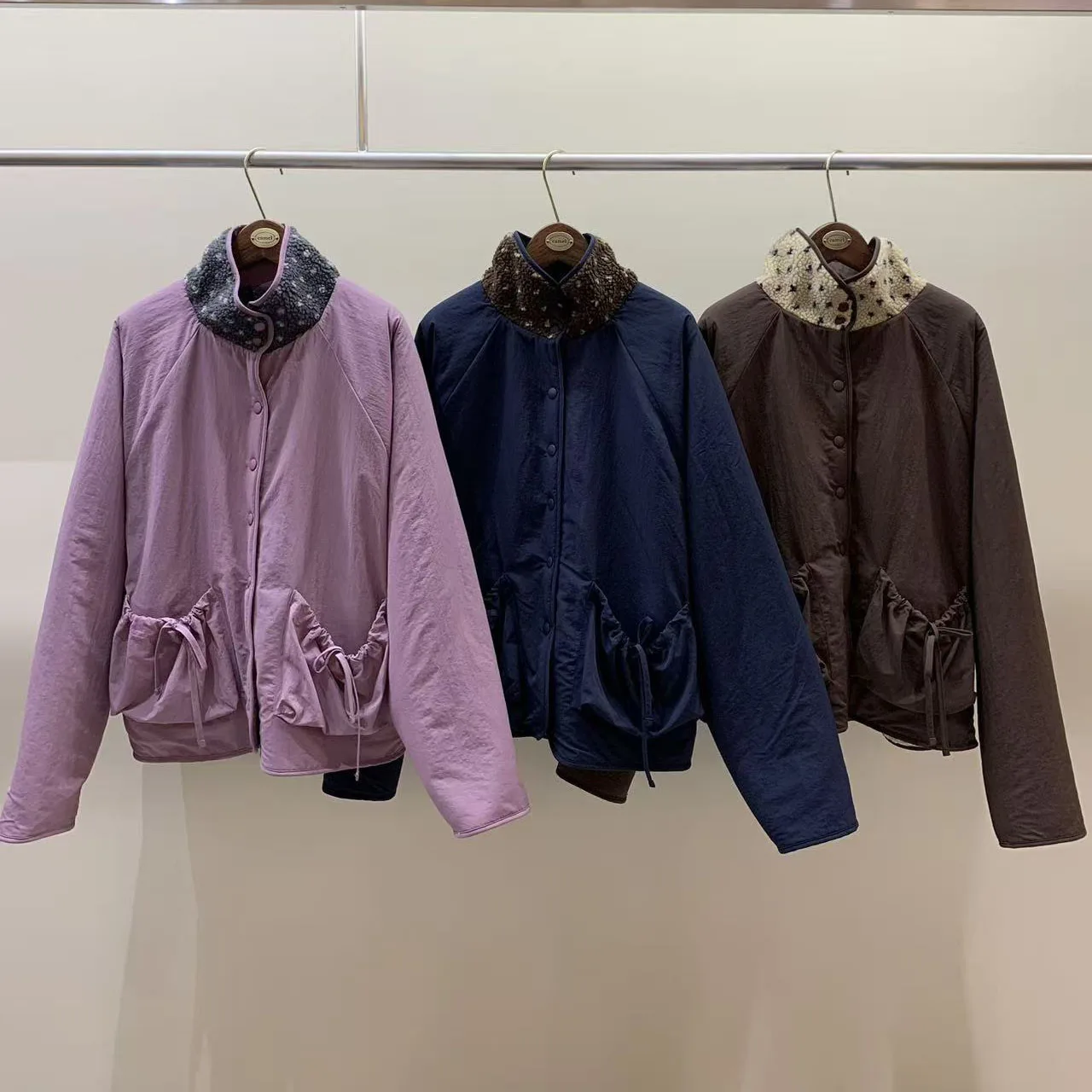 Imitation Lamb Wool Double-Sided Coat For Women Winter New Casual Fashion Loose Warm Korean Jacquard Splicing Thicken Overcoat