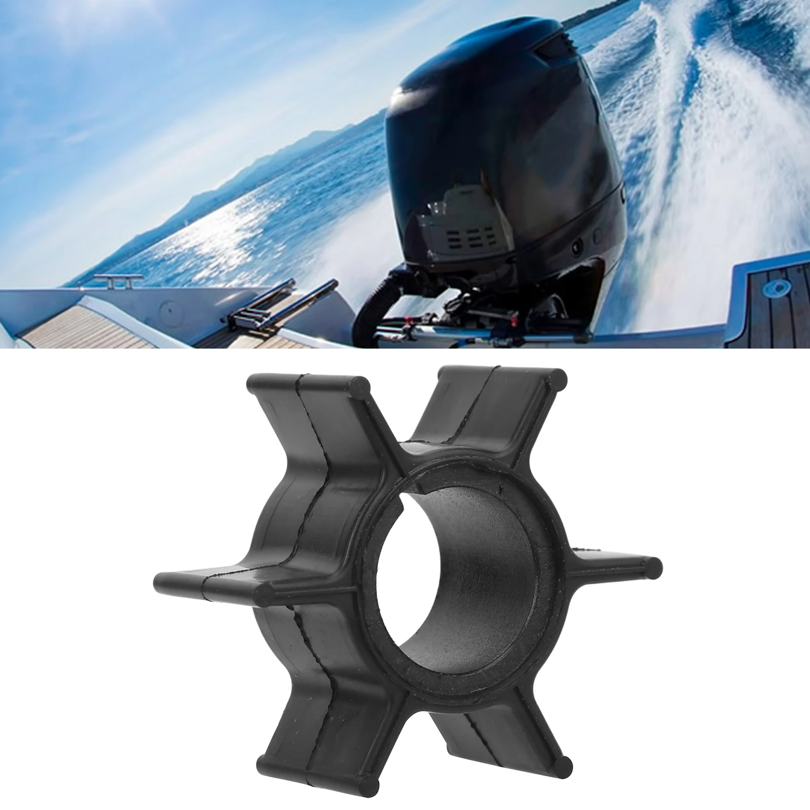 345‐65021‐0M 6 شفرات المكره 47‐161541 لاستبدال Tohatsu Outboard 25/30/35/40 345‐65021‐0 #3