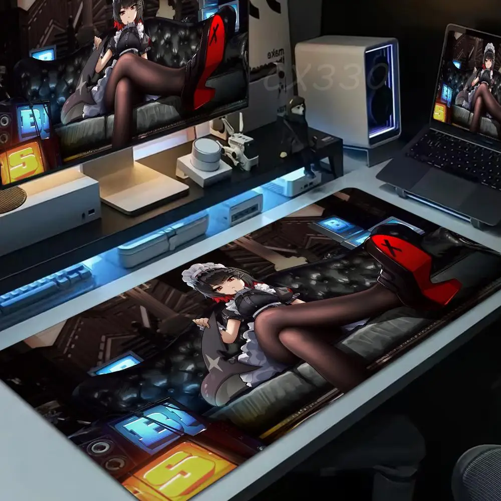 Ellen Joe ZZZ Mouse Pad Large Computer Mousepad Office 1000x500mm XXL Pc Gamer Non-slip Rubber Keyboard Deskmat