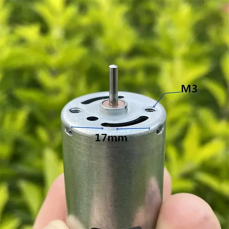 Micro 24mm RK-370PH-5031 Carbon Brush Motor DC 3V 5V 6V 7.4V 32000RPM High Speed Mini Electric Engine Drill Toy Car Boat Model