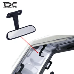 Espejo retrovisor Interior WPL D12 para coches teledirigidos, piezas mejoradas de lente, accesorios de Control remoto, camión 1/10, 1/12