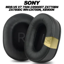 Earphone pads For Sony MDR-V6 V7 7506 CD900ST ZX770BN ZX780DC WH-CH700N, XB900N replacement Earpads Memory Covers Sponge