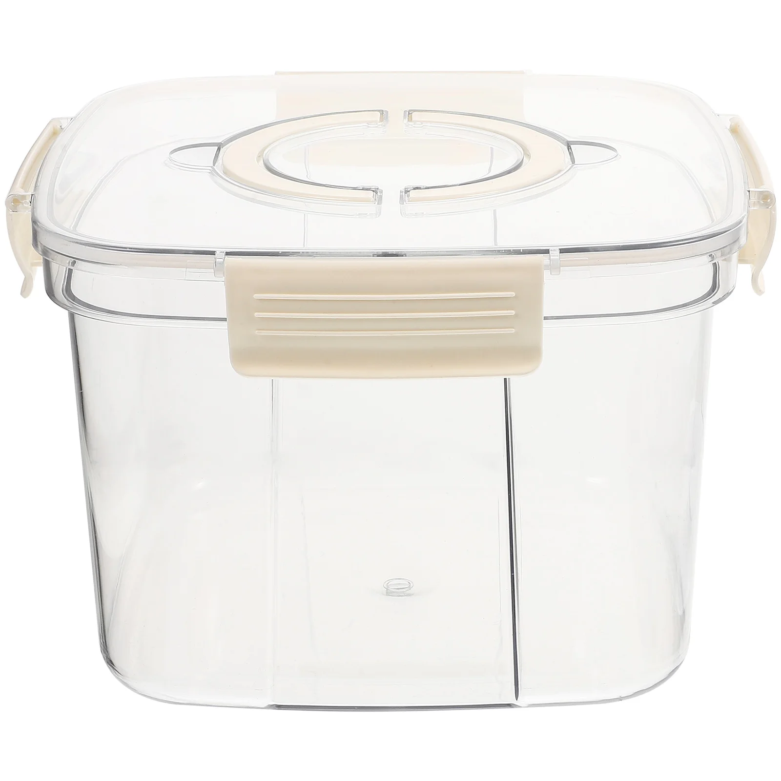 

Rice Container Large Capacity PET Material Airtight Dry Storage Kitchen Box Pasta Dispenser Flour Bucket cereal containers