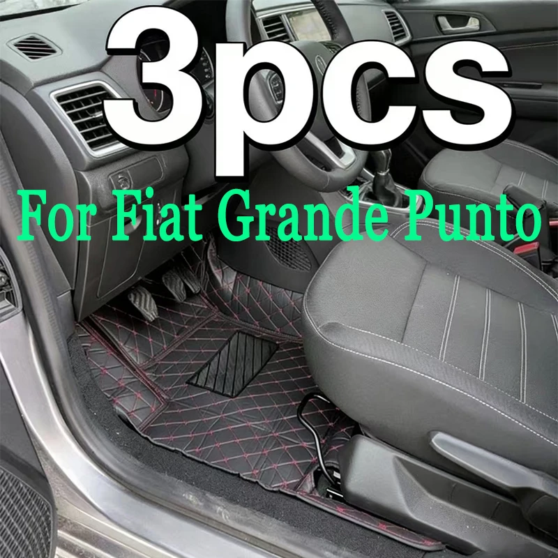 Custom Car Floor Mat For Fiat Grande Punto Bravo Egea Palio 2003 2005 2006 2008 2009 2012 2015 2022 Auto Accessories