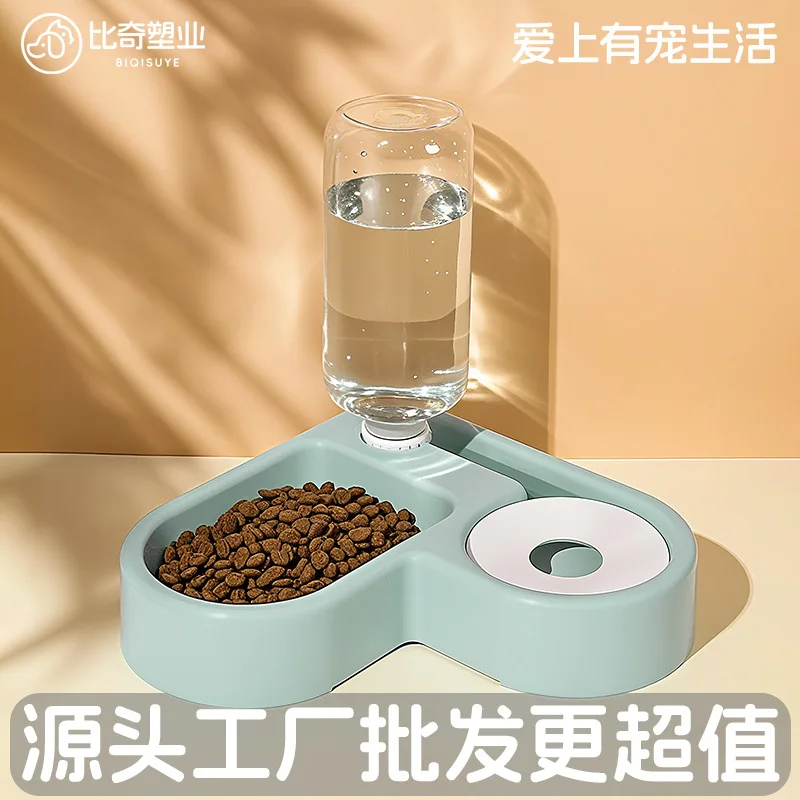 وحدة تغذية للقطط، حوض للكلاب والقطط، مزود بوعاء موزع مياه، وأدوات إعادة التدوير الأوتوماتيكية، ومنتجات الحيوانات الأليفة العالمية