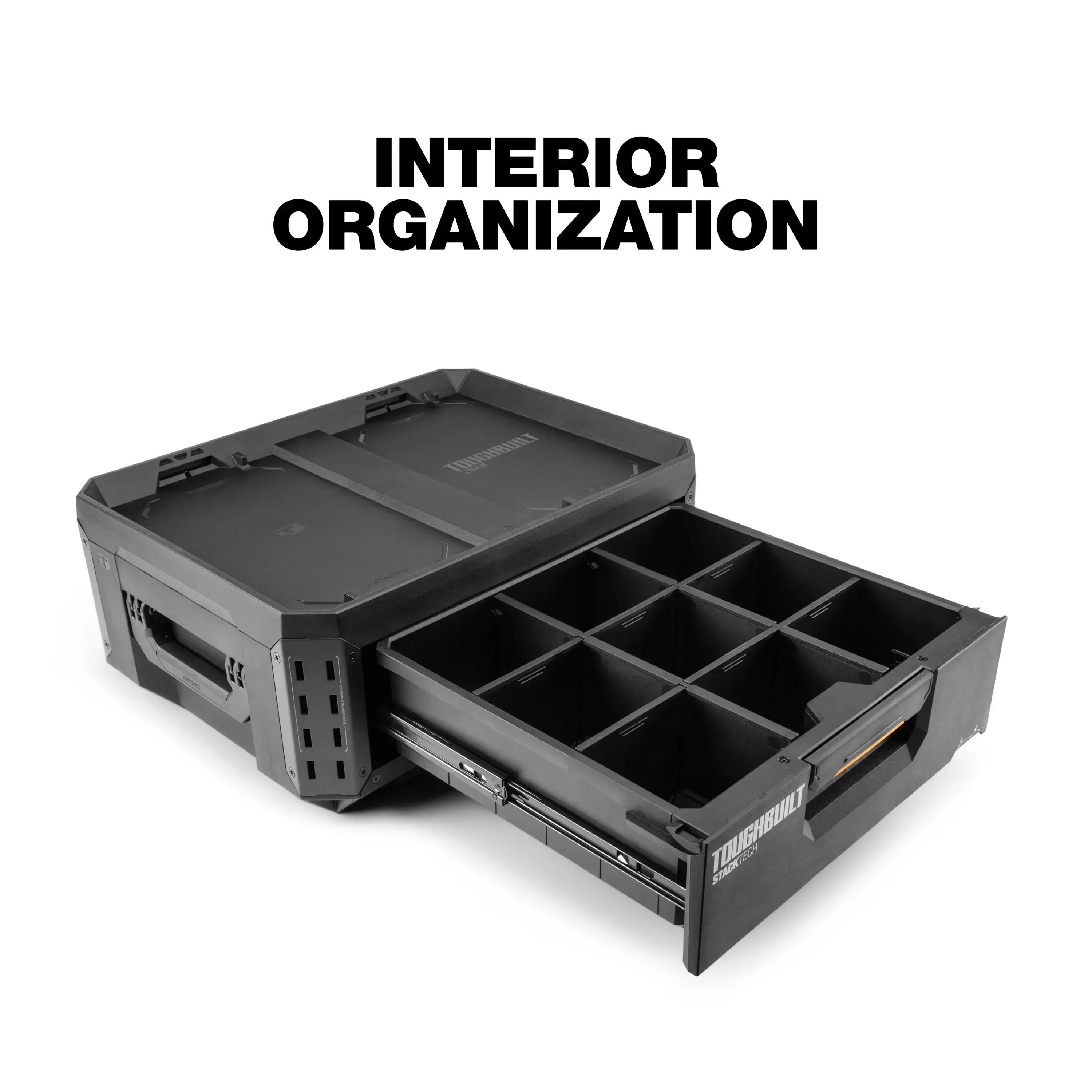 TOUGHBUILT  STACKTECH Pull-out Toolbox Stacking Combination Hardware Parts Compartment Organizer Tool Accessories TB-B1-D-30-1